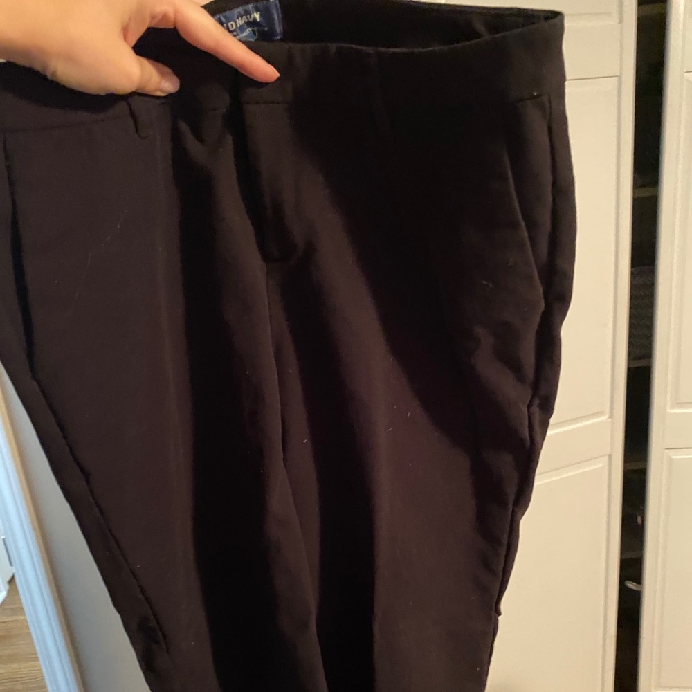 Old navy black trousers